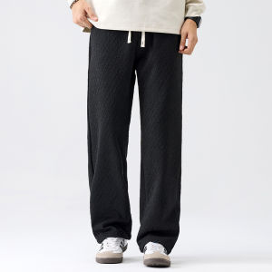 Quần Ống Rộng Thường Ngày Cho Nam Mùa Thu Đông Cỡ Lớn Quần Dài Ống Đứng Rộng Rãi Thoải Mái Thoáng Khí Quần Dài