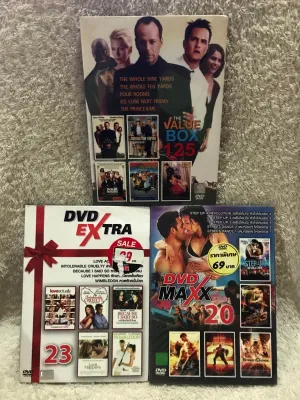 DVD 5in1 Collection Hits 3 Box. ดีวีดีหนัง 5in1 รวมฮิตหนังดัง 3 กล่อง ขายเหมารวมทั้งหมดพิเศษ (เสียงไทย)