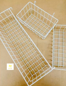 Giỏ Cài Lưới Sắt - Rổ Treo Khung Sắt Trang Trí Đựng Đồ Phụ Kiện Decor Phòng Cute Sang Trọng