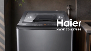 [FREE SHIPPING /READY STOCK] Haier 17kg Top Load Direct Drive Inverter Washing Machine /Pillow Drum / Washer /Mesin Basuh/ 洗衣机 -HWM170-B278S6