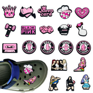 Hot Toys | 20pcs Hot Toys Cartoon Musical Theme Series PVC Shoe Accessories Fit Wristbands Hole Slipper DIY Detachable Fashion Decoration
