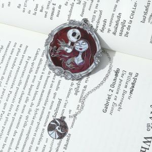 ที่คั่นหนังสือโลหะ Nightmare Before Christmas อุปกรณ์เสริมการอ่านหนังสือแสนสนุกสําหรับคนรักหนังสือ |   ของขวัญวันฮาโลวีนที่สมบูรณ์แบบสําหรับเพื่อน