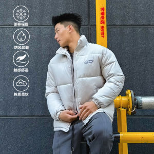 Warmth Thickened Cotton Jacket SATJDM Winter New Style Outdoor Sports Waterproof Bread Style Coat Youth Fashion Standard Fit