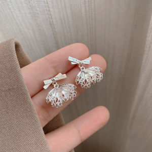 Elegant Lace Butterfly Knot Earrings Womens Unique Design Sensation Mini Skirt Fashion Jewelry Accessories Liznk Brand