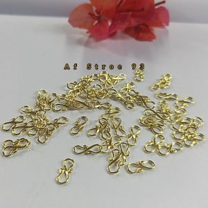 Pengait Kalung Gantol S Kalung Konektor Kalung Pengait S ( ISI 1 BUNGKUS 6 PCS )