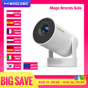 MAGCUBIC | Magcubic Projector HY300 PRO + 8K Android 14 Dual Wifi6 Allwinner H726 BT5.4 1080P 1280*720P Home Cinema Outdoor Projetor