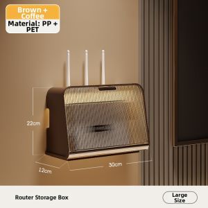 Cable & Electronics Storage Box
