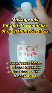 Peppermint Eucalyptus Scented Massage Oil – Relaxing Spa Formula 1 Gallon