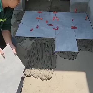 dụng cụ ke ốp lát gạch men: Kìm siết+90 nêm+90 ke mócKe cân bằng gạch -CA666