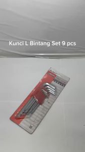 Kunci L Bintang Set 9 pcs & Hex Set Key Expander