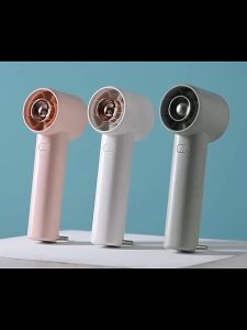 YIOMIO Mini Fan Portable Handheld Rechargeable Electric Fan 3 Speeds Bladeless Turbo Ultra-quiet Desk Cooling Fan Suitable For Summer Outdoor Students