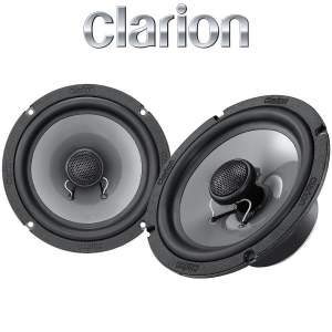 CLARION SH1621C 6.5” 2-Way Coaxial Car Speaker | Bass & Treble Upgrade | Speaker Kereta Coaxial