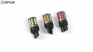 Oprah 2 Pieces 12V Universal Super Bright Yellow Turn Signal Light Bulb PY21W P21W W21W Left Right Indicator Light Reminder Light 8800LM No Flashing CANBUS 1156 BA15S BA15S 7440 Single Contact Bulbs 3030LED