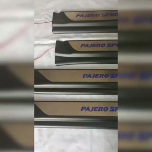 Sill Plate Samping Lampu LED Pajero Sport Tahun 2016 - 2023