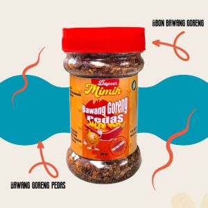 Dapoer Mimih Bawang Goreng Pedas Bawang Goreng Abon Pedas