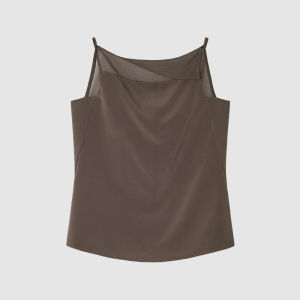 ICICLE | Elastic Crepe Sleeveless Top