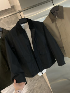 Áo Khoác Sơ Mi Halluci Đi Bộ Đường Dài Thường Ngày Mùa Thu Phong Cách Mỹ Rộng Rãi Cho Cặp Đôi Chất Liệu Cotton Nguyên Chất