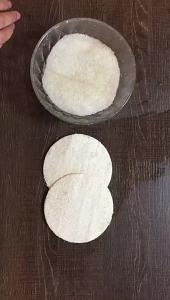 20 Pcs Natural Loofah Sponge Pads for Washing Face Exfoliating Body Face Scrub Pads for Makeup & Dead Skin Masks Removal