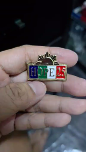 Customized HOPE 25 Pin gold plated molder type size 2.5cm by 3.5cm in 2mm thickness with box