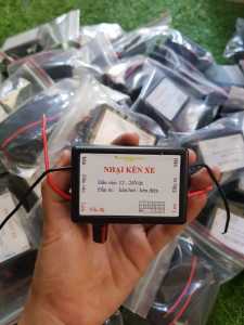 nhại còi 8 tiếng điện 12V & 24V gắn còi hơi-còi dien