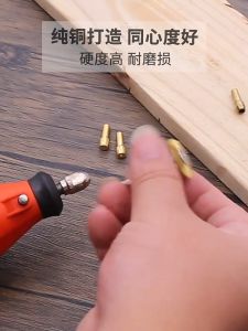 11pcs Chuck Penjepit Mata Bor Set Drill Brass Collet / Penjepit Mata Bor Kayu Besi Beton Dll
