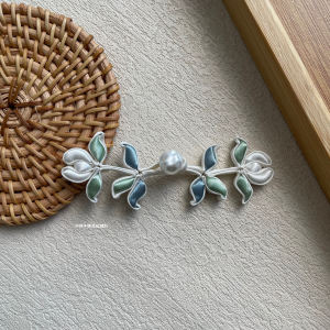 กระดุมปักมือแบบจีน กระดุมปุ่มหินเทียมตกแต่ง กระดุมหัวผ้าแบบไม่สมมาตร อุปกรณ์เย็บปักผ้า DIY อุปกรณ์ตกแต่งบ้าน