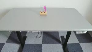 Motorized Desk Leg with Dual Motors Supporting up to 2.3m Table Top