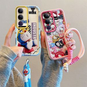 New 5G & 4G Phone Case: Cute VIVO V50 Lite Cases with Lanyard
