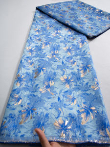 Kalume African Lace Fabric Green Brocade Nigerian Jacquard Fabric High Quality French Lace Fabric For Diy Sew Party Cloth F3793