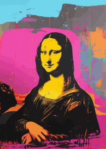 1000Pieces Jigsaw Puzzle Funny Mona Lisa Graffiti Watercolor Parody Art For Adults Family Fun Relaxing Brain Teaser Gift