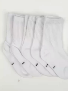Kids 5 Pairs Cotton Socks High Quality Socks Cushioned Athletic Socks for Kids Boys and Girls 1-12 Years Old