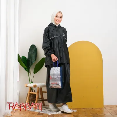 Jas Hujan Raincoat Setelan Baju Dan Rok Wanita Terbaik By MASELA Anti Rembes