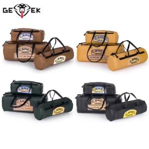 Leather Simulation Roof Travel Bag Set with Stickers DIY Accessories for 1/8 1/10 1/16 RC Crawler SCX10 TRX4 TRX4M WPL Upgrade