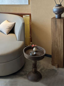 Retro Wooden Creative Decorative Side Table