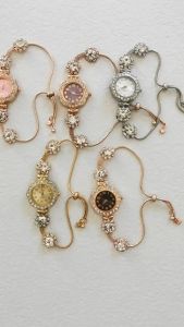 JAM WANITA CANTIK DIAMOND GOLD KEREN KEKINIAN JAM147G1 MEWAH SIMPLE CAMDEN GELANG ELEGAN TREND