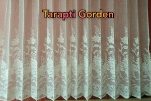 gorden vitrase/gorden motif bunga matahari polos