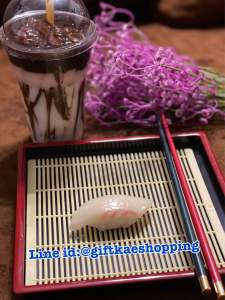 โมเดลซูชิ ข้าวปั้นหน้าปลาเนื้อขาว (โชว์แล้วขายดี สินค้าไม่เน่าไม่เสีย)