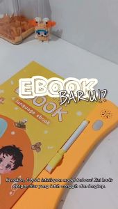 BRAND LOKAL E-book mainan buku edukasi anak buku pintar membaca Quran | USB/BATERAI | INFINILAPAN