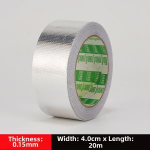 PINSHANGMEISU | Heat Resistant & Insulating Tape Aluminum Foil Duct Tape Thick
