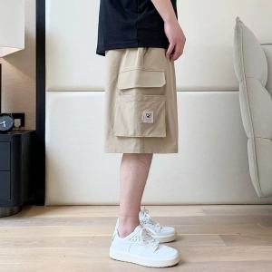 Quần Short Công Sở Nam Mùa Hè Mỏng 2025 Thương Hiệu Mới Thể Thao Ngoài Trời Quần Dài Năm Điểm Cotton Nguyên Chất Thường Ngày Quần Dài Năm Điểm