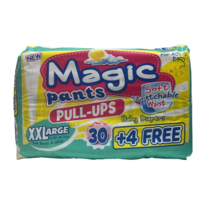Magic Pants Baby Diapers XXL 30