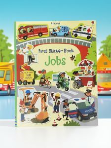 Concentration and Early Education Letter Sticker Book