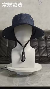 Mũ Rộng Vành Chống Nắng Chống Tia UV Chống Nước Dành Cho Nam Kiểu Mũ Bucket Thích Hợp Cho Câu Cá Đi Bộ Đường Dài Leo Núi Hoạt Động Ngoài Trời Mùa Hè Cỡ Lớn