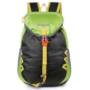 Foldable Large Capacity Outdoor Travel Backpack Childrens Double Shoulder Sports Bag Water Resistant Hiking Bag 25 Liters