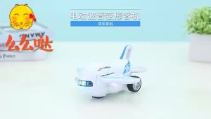 Mainan Pesawat Airbus Jadi Robot EXcapator Robot Murah Suara dan Lampu Aktif Heli Copter COD