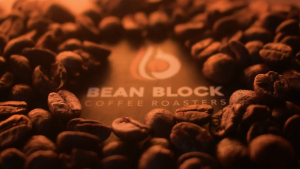 Vibrant Hazelnut Premium Flavored Coffee Beans - Bean Block