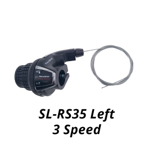 SHIMANO | Cần Gạt Chuyển Số Shimano RS35 Tourney SL-RS35 Revoshift Twist Dành Cho Xe Đạp 3S 6S 7S Hệ Thống Chuyển Số Cơ Khí Hợp Kim 21 Tốc Độ