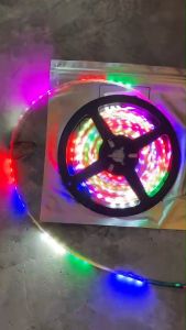 ไฟมะรุม แบบวิ่ง สี RGB ม้วนยาว 5 เมตร ไฟติดรถ ระบบไฟ 12v (ราคาต่อม้วน)