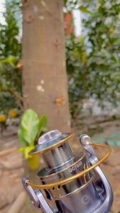 MÁY CÂU ĐỨNG QC TẢI CÁ MAX 13 CÂN MÁY KIM LOẠI NÚM TRÒN ĐỔI TAY TRÁI QUA PHẢI