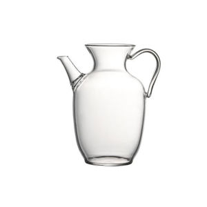 High Borosilicate Glass Manual Teapot Transparent